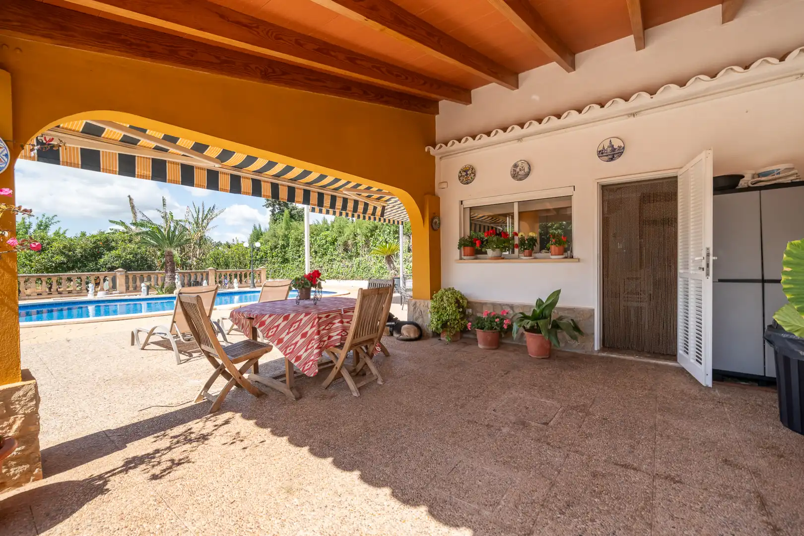 Terrassa de Casa o xalet en venda en Marratxí amb Aire condicionat, Calefacció i Jardí privat