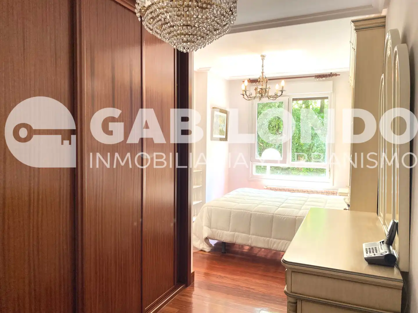 Bedroom of Flat for sale in Mendaro  with Heating, Parquet flooring and Furnished
