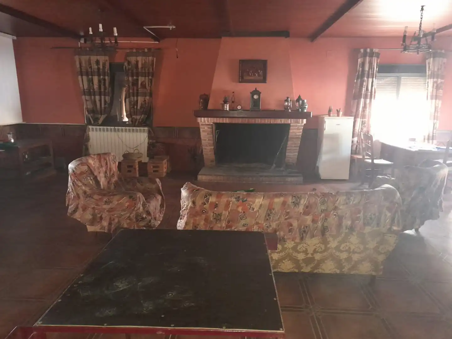 Sala de estar de Finca rústica en venta en Almodóvar del Campo con Aire acondicionado y Calefacción