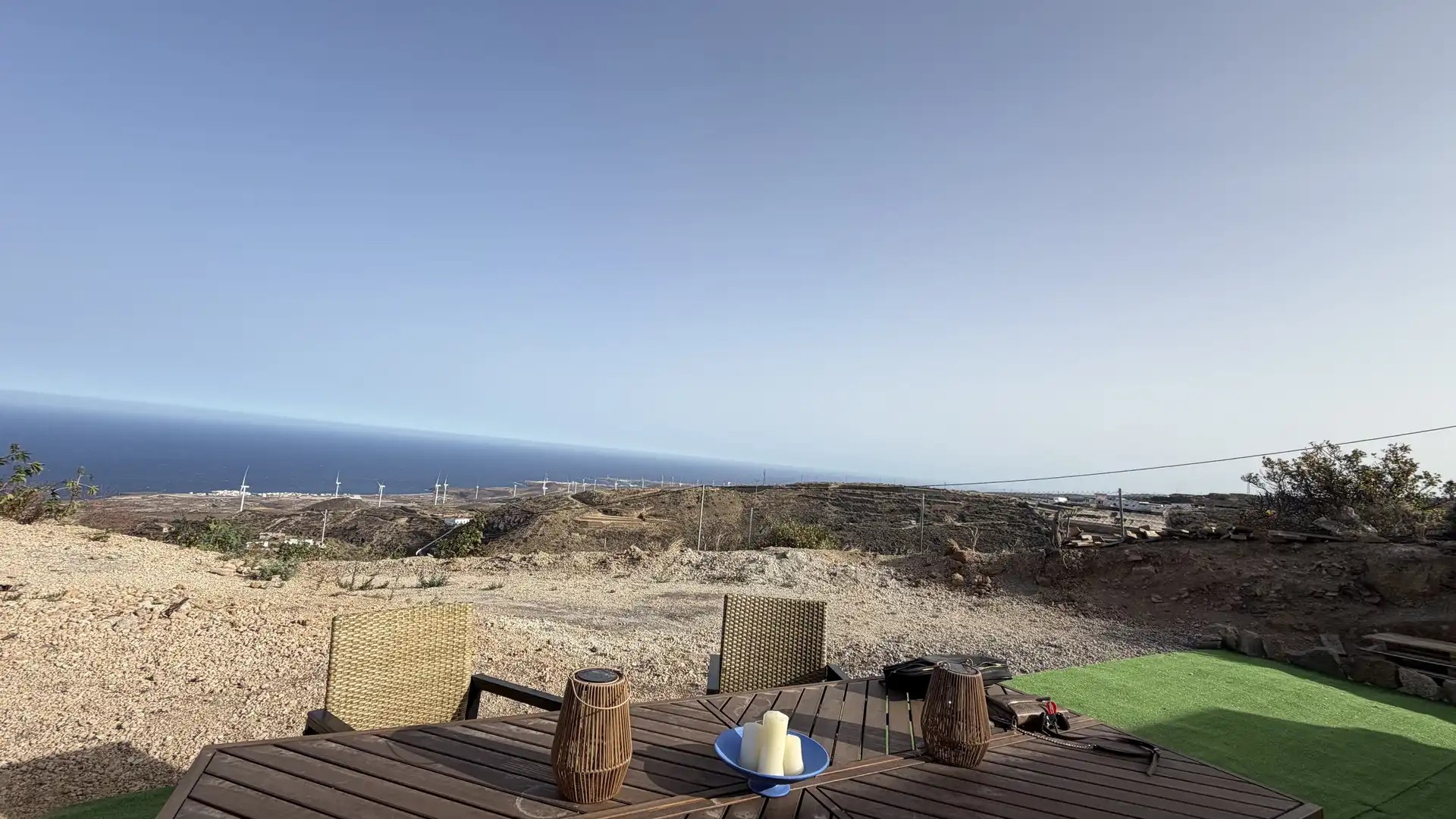 Terraza de Casa o chalet de alquiler en Fasnia con Jardín privado, Terraza y Amueblado