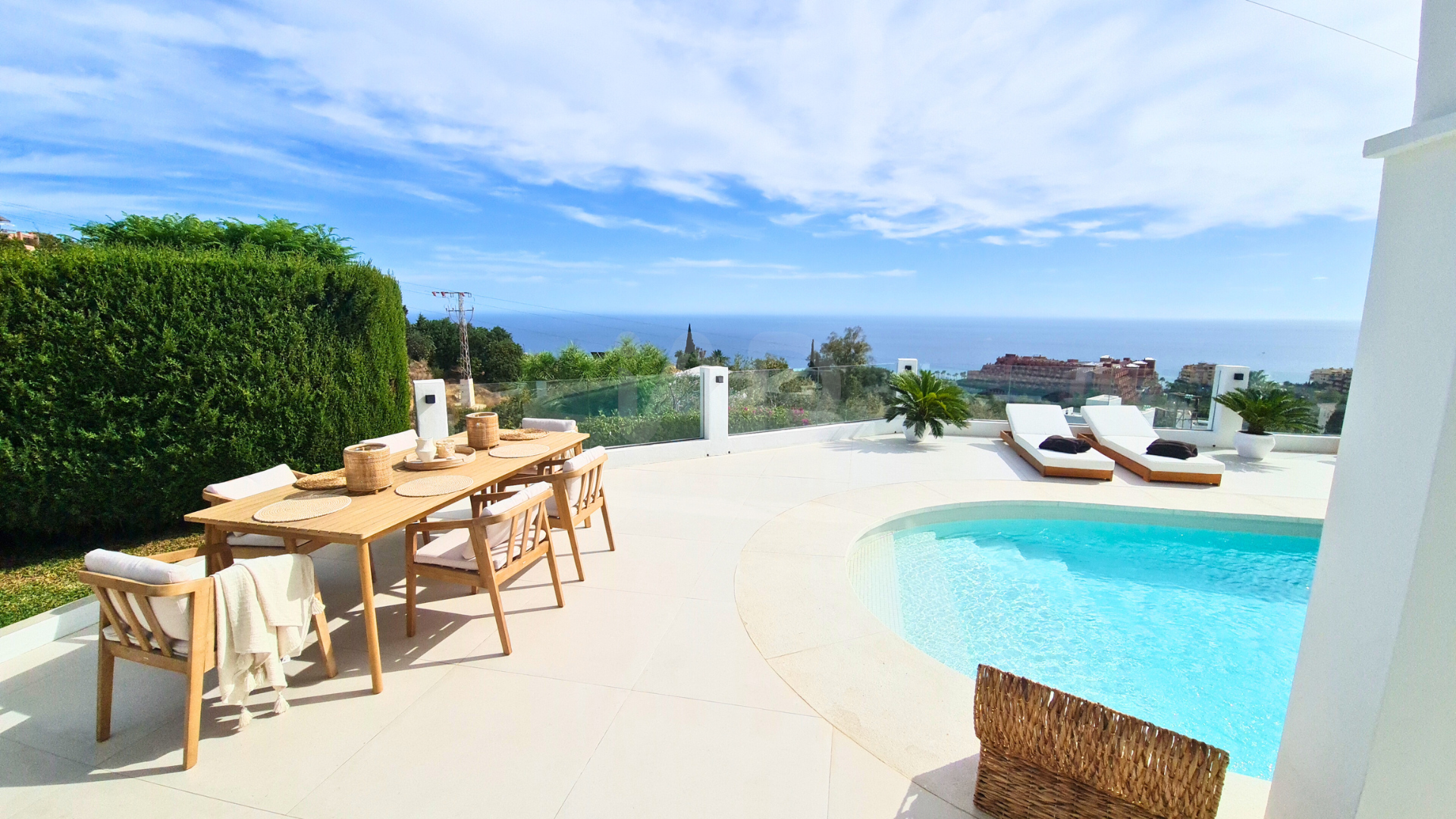 Terraza de Casa o chalet en venta en Benalmádena con Aire acondicionado, Calefacción y Terraza
