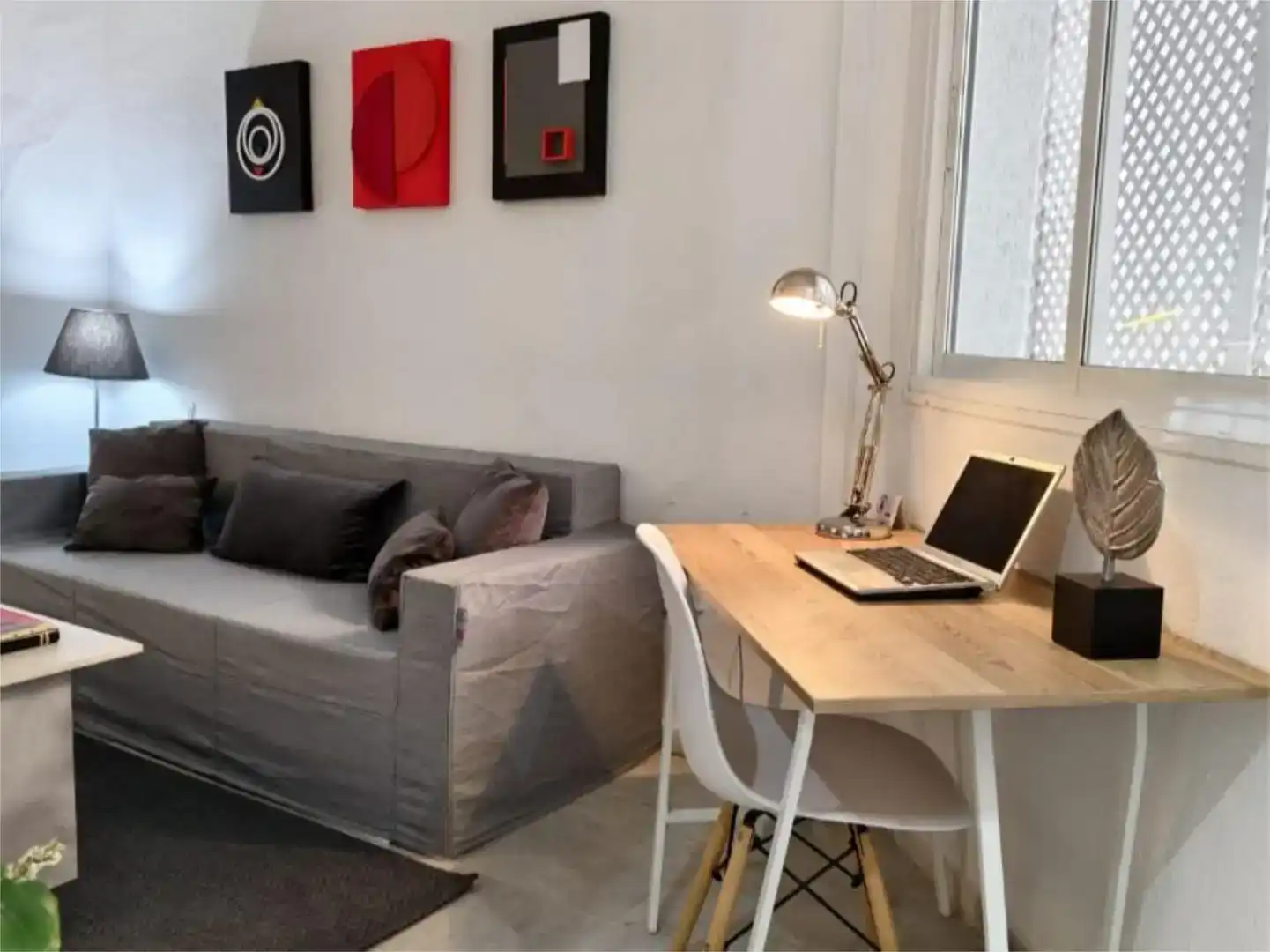 Sala d'estar de Pis en venda en  Sevilla Capital amb Aire condicionat