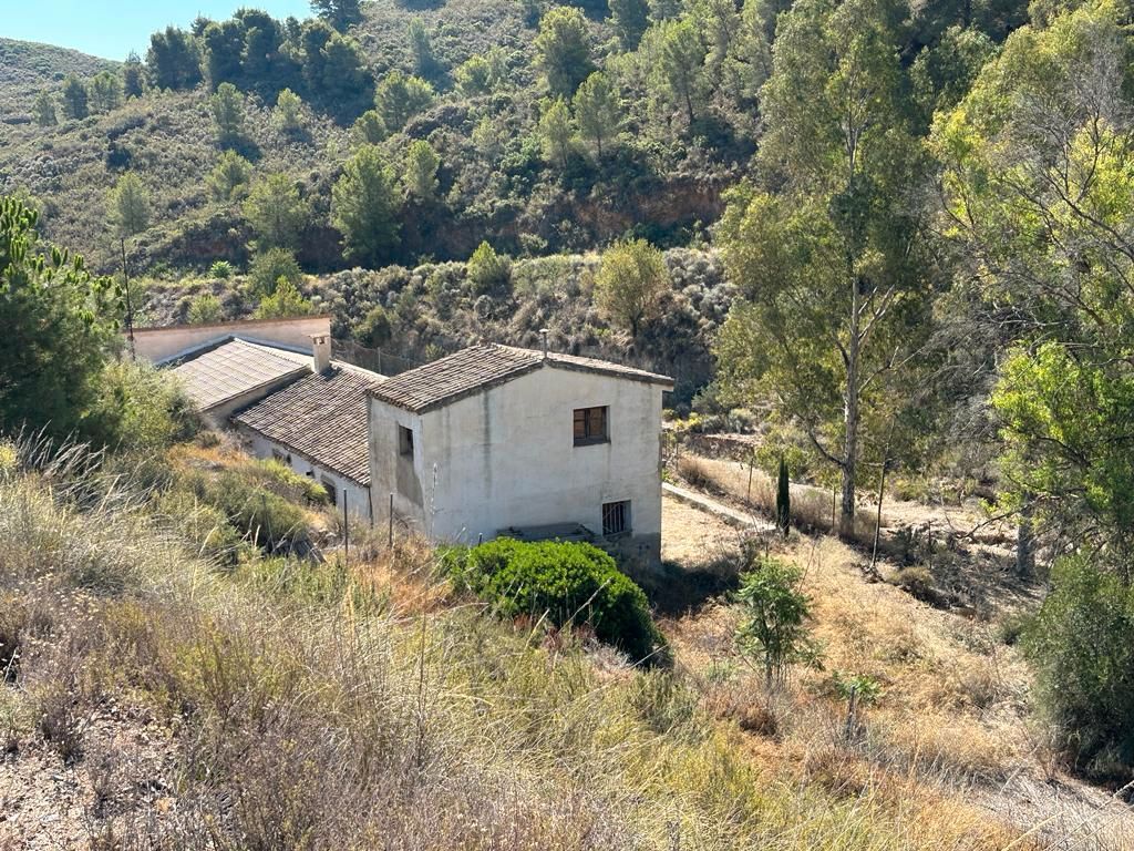 Vista exterior de Finca rústica en venda en Lorca amb Calefacció, Jardí privat i Traster