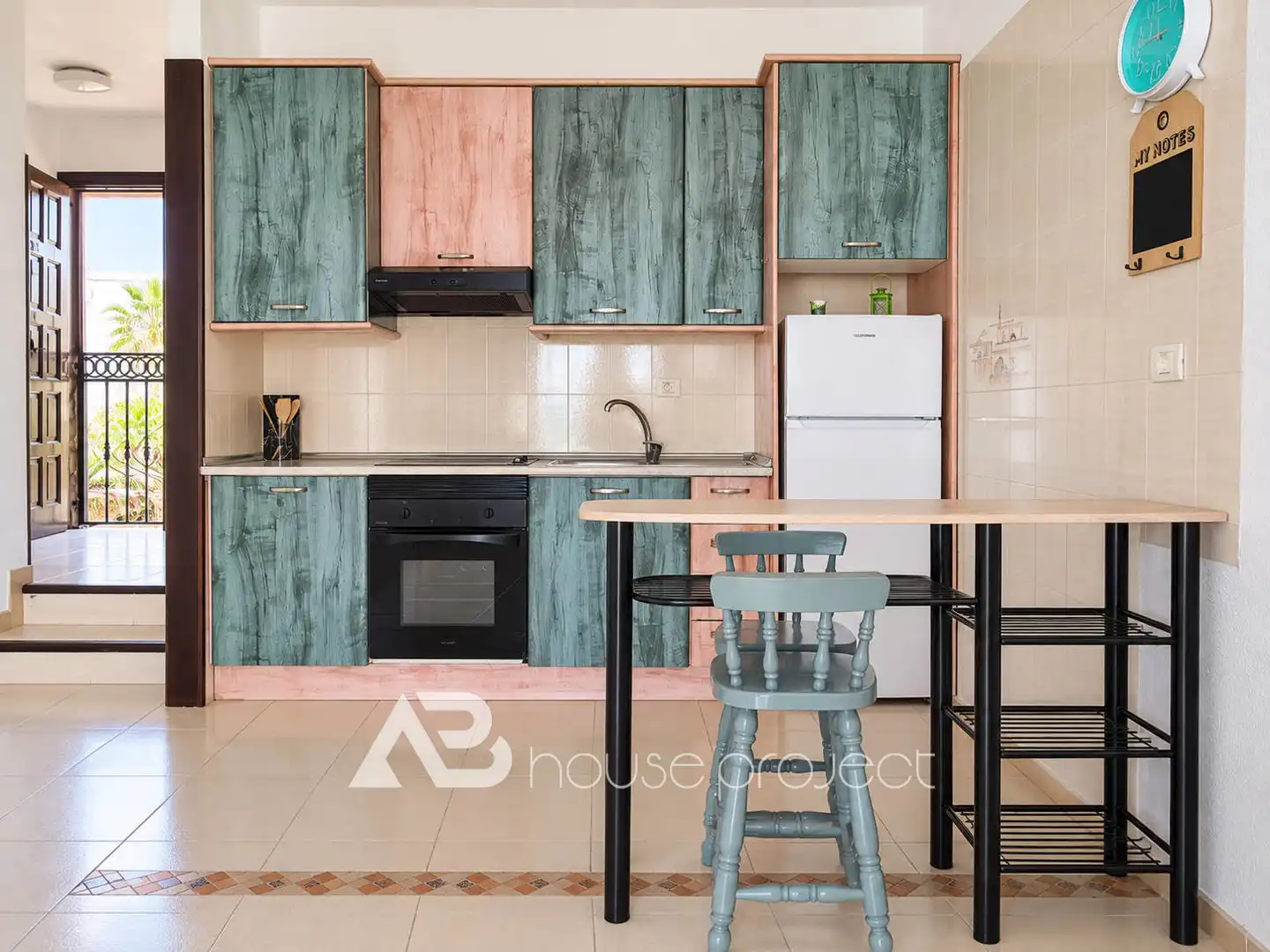 Kitchen of Flat for rent in Adeje  with Private garden, Terrace and Furnished