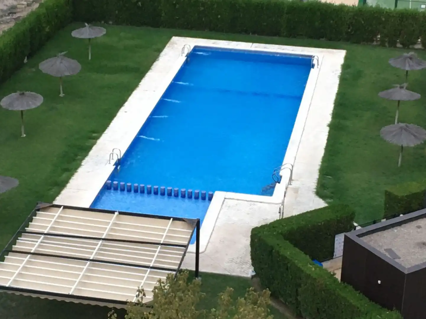 Swimming pool of Flat for rent in El Puig de Santa Maria  with Air Conditioner, Heating and Private garden