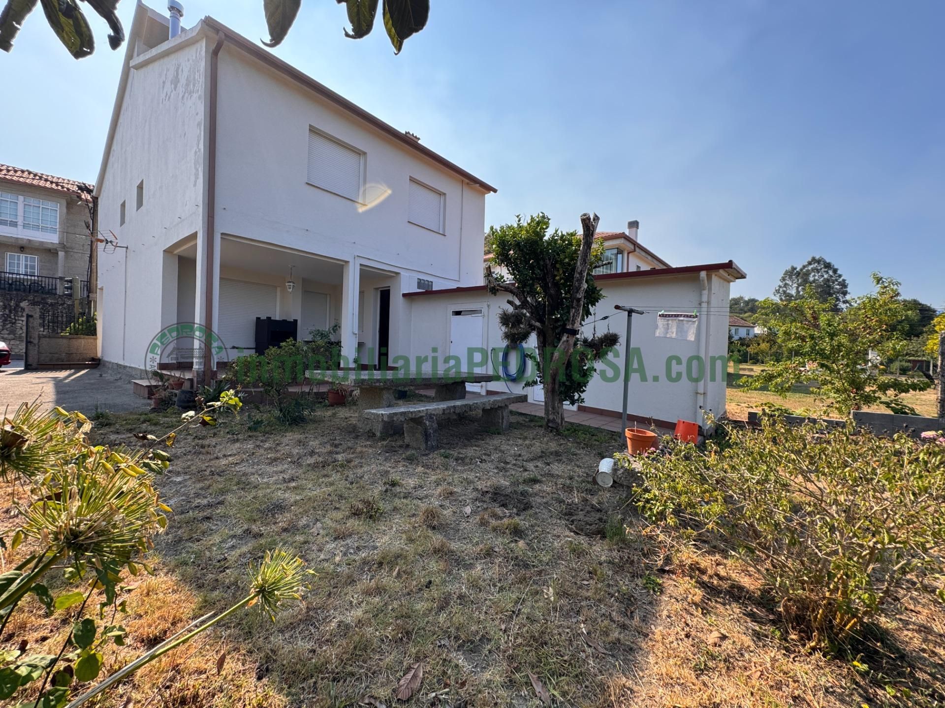 Vista exterior de Casa o chalet en venta en Pontevedra Capital  con Jardín privado y Terraza