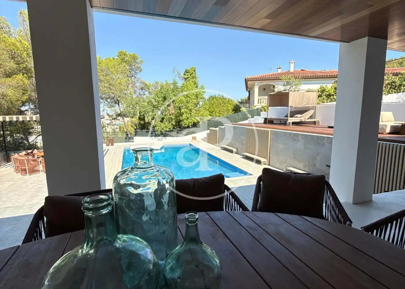 Terraza de Casa o chalet de alquiler en Calvià con Aire acondicionado, Calefacción y Jardín privado
