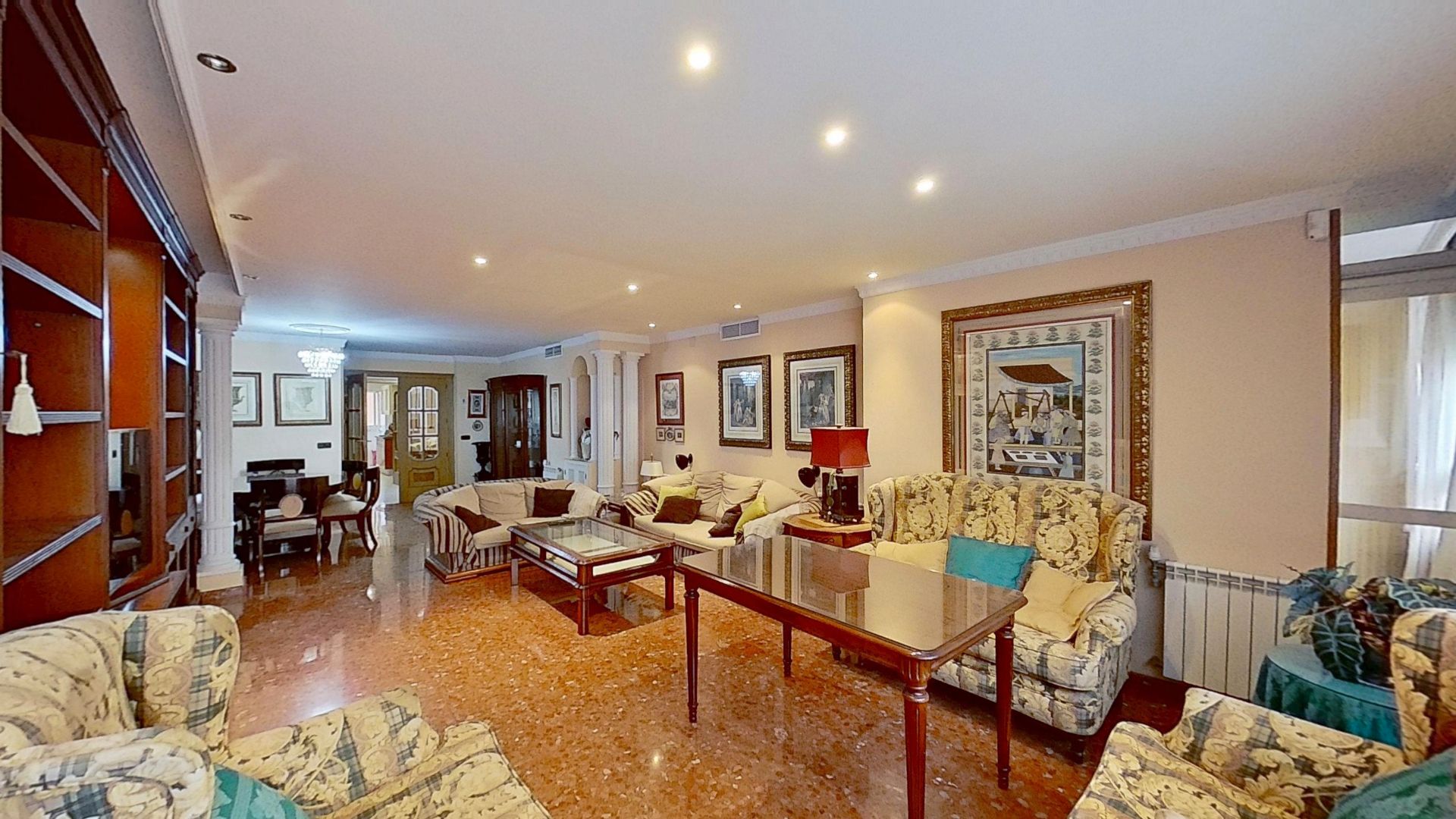 Living room of Flat for sale in Málaga Capital  with Air Conditioner and Furnished