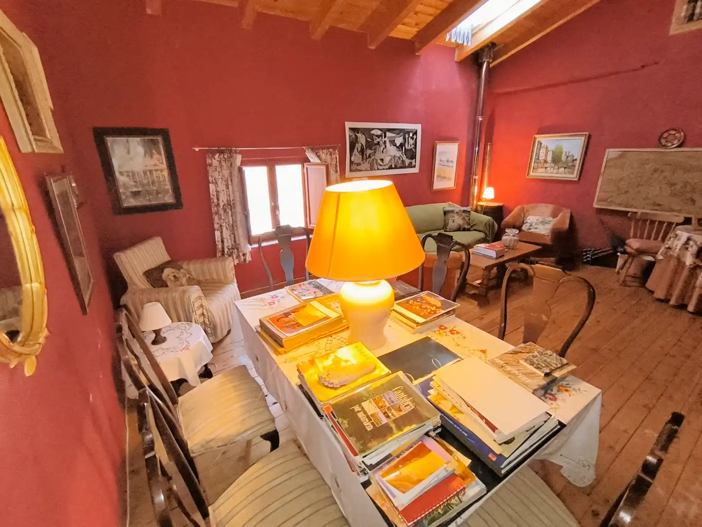Comedor de Finca rústica en venta en Amusco, Palencia