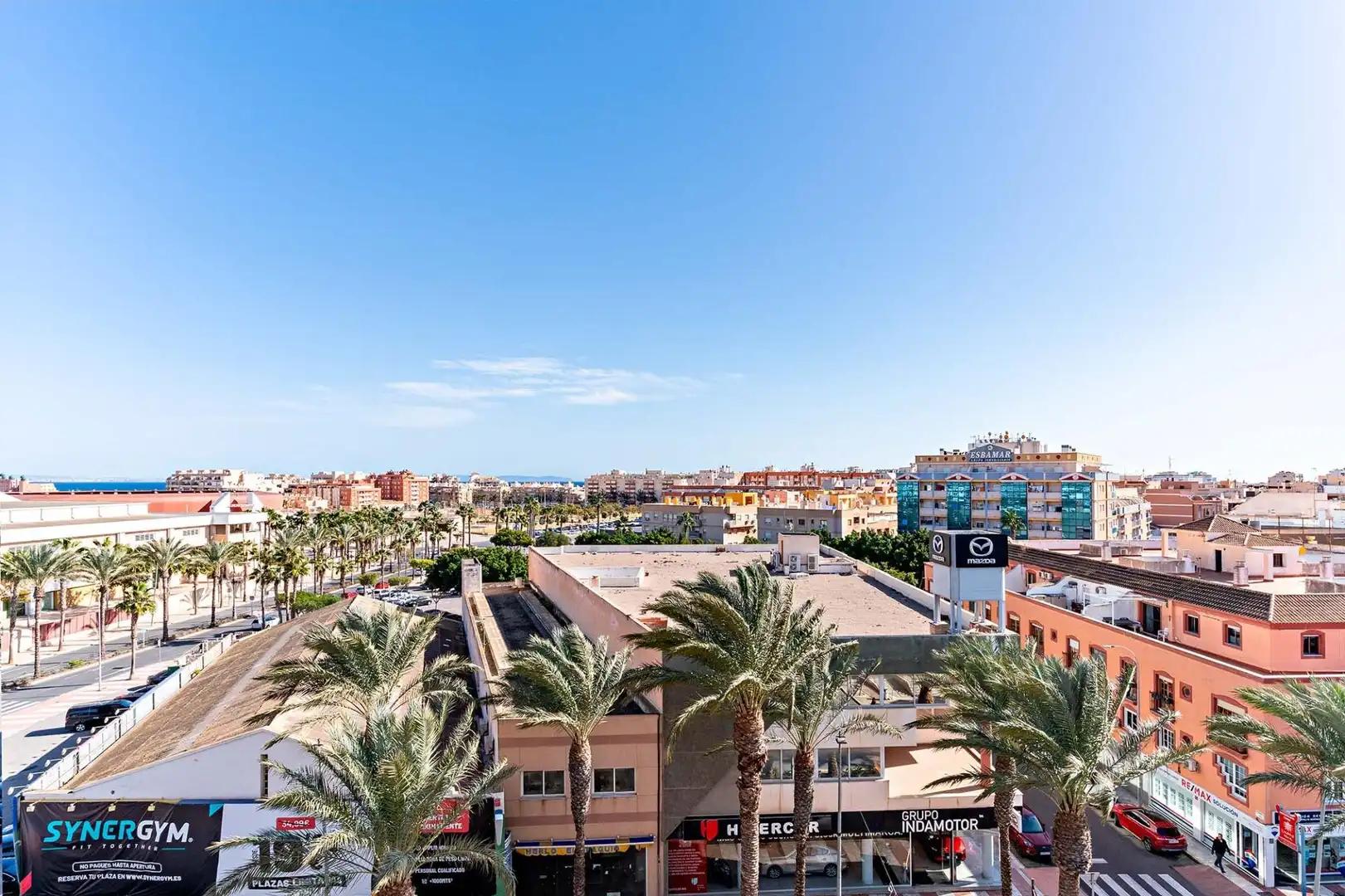 Exterior view of Flat for sale in Roquetas de Mar  with Air Conditioner, Heating and Furnished