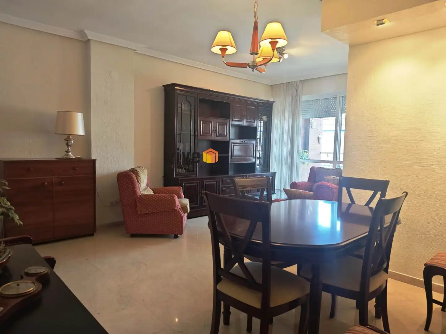 Comedor de Piso de alquiler en Sevilla con Aire acondicionado, Terraza y Trastero