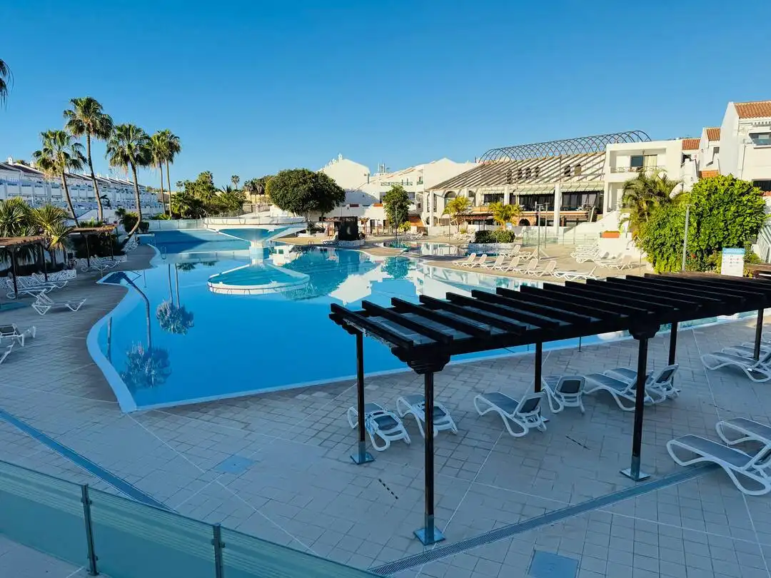 Swimming pool of Apartments for rent in Arona