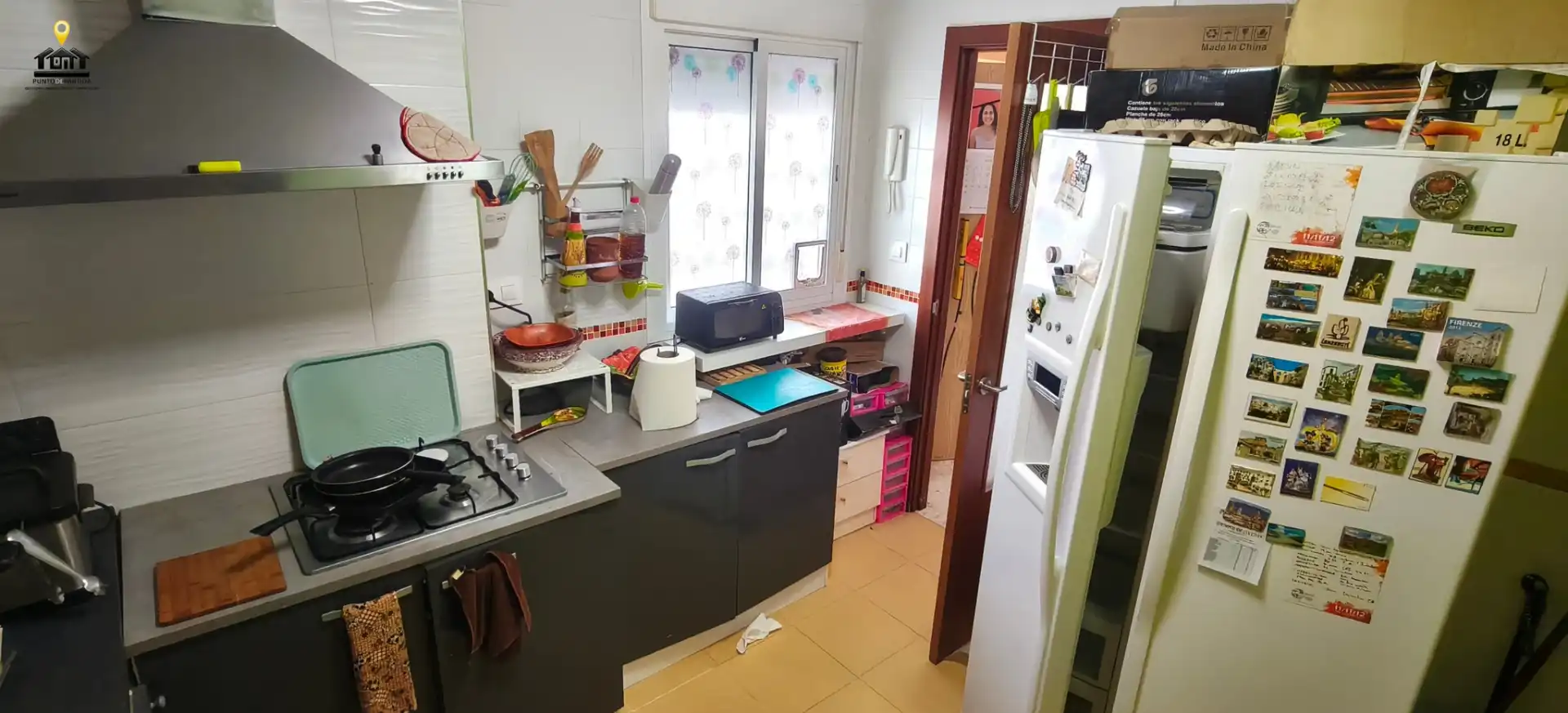 Cocina de Casa o chalet en venta en El Cuervo de Sevilla con Amueblado y Horno