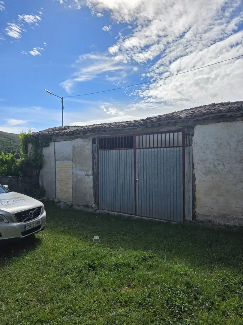 Vista exterior de Casa adosada en venta en Valle de Valdelucio