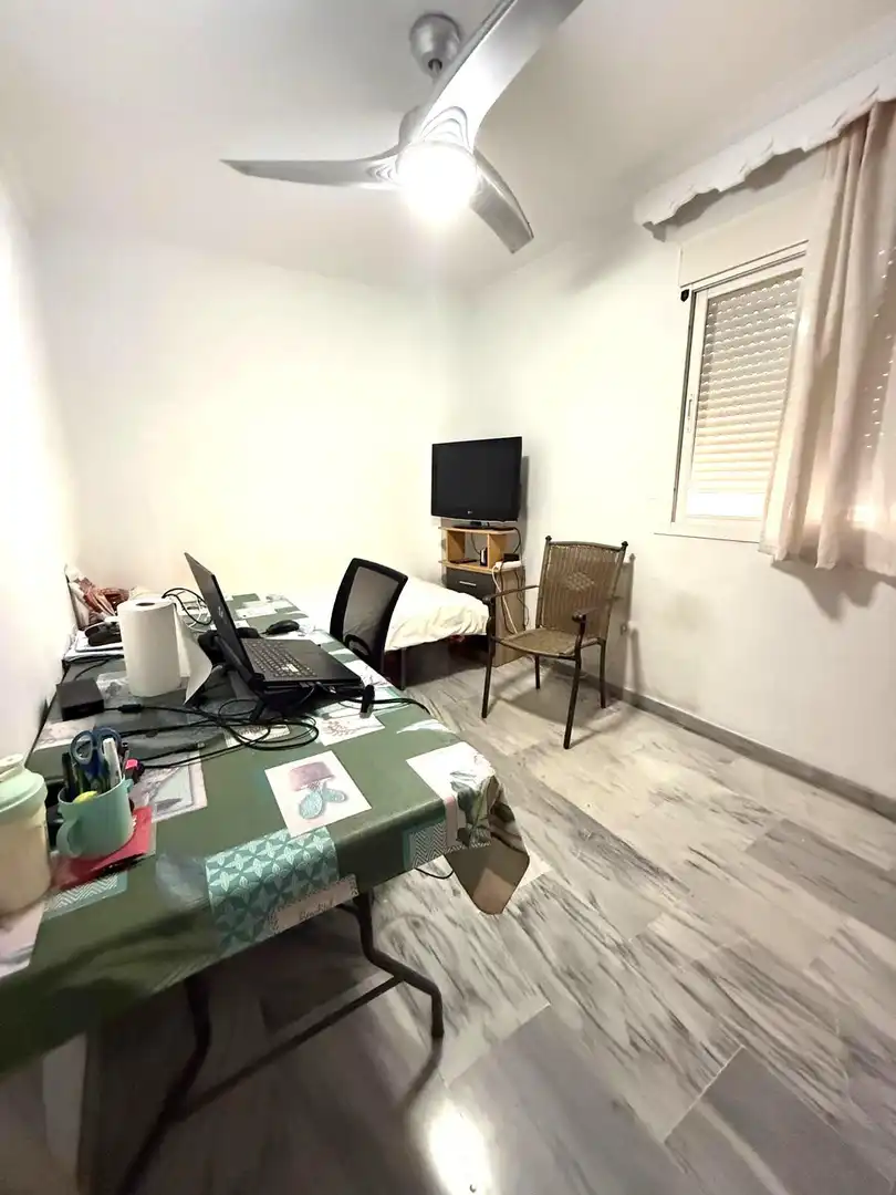Sala d'estar de Pis en venda en Málaga amb Aire condicionat, Terrassa i Balcó