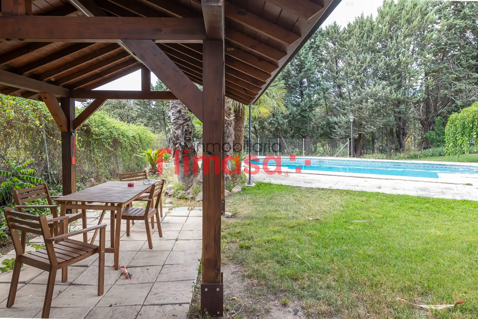 Terraza de Casa o chalet en venta en Villaviciosa de Odón con Aire acondicionado, Calefacción y Piscina