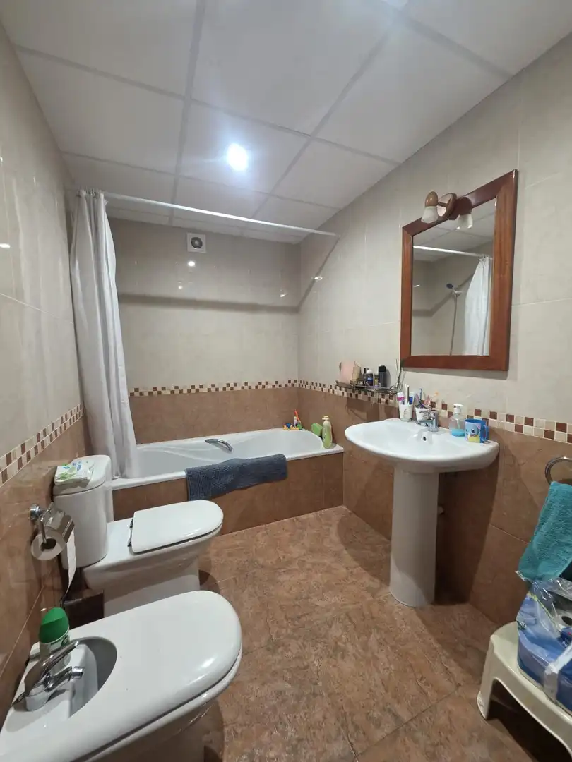 Bathroom of Flat for sale in Deltebre  with Air Conditioner and Furnished