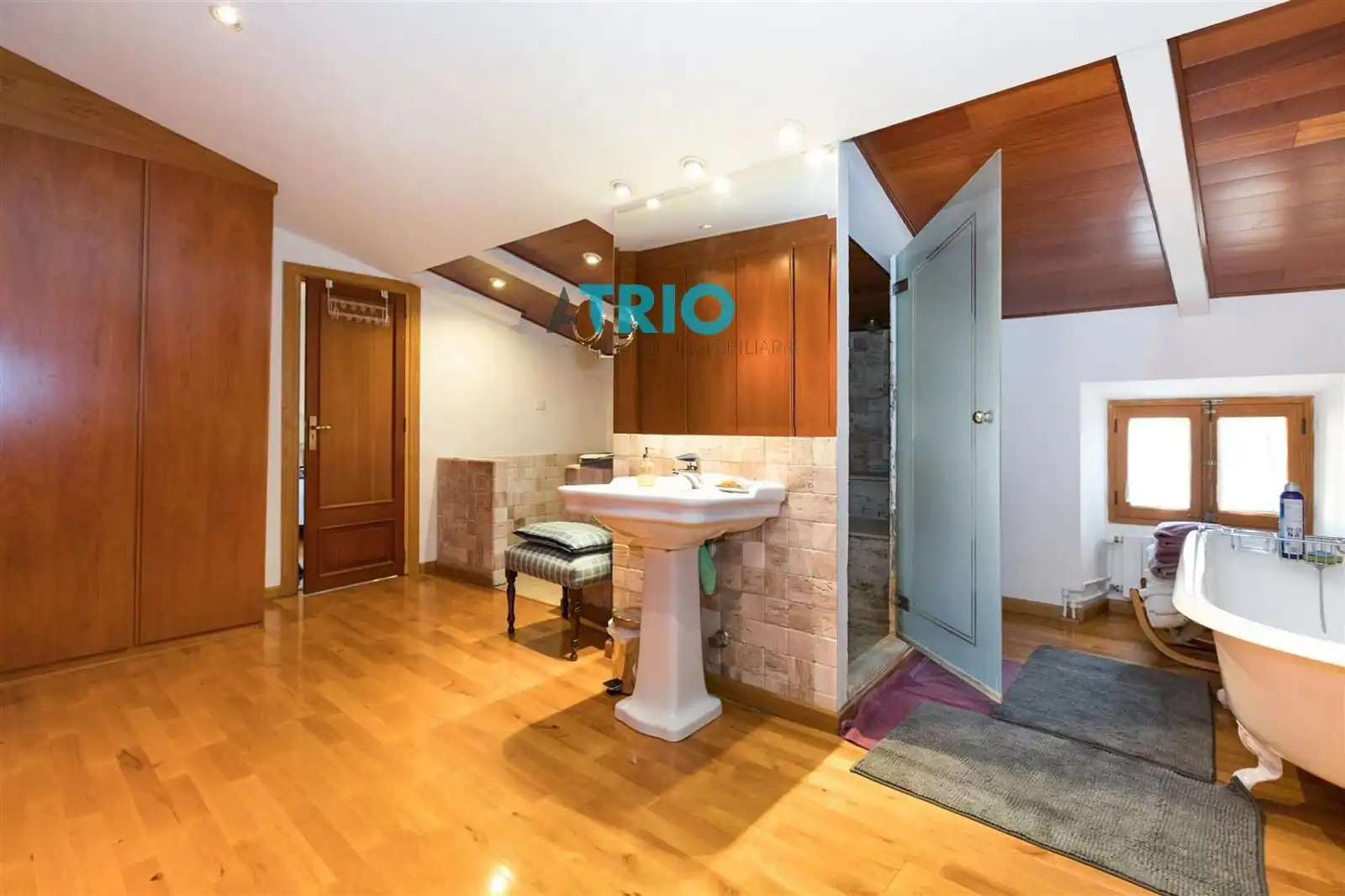 Baño de Dúplex de alquiler en Alaró con Aire acondicionado, Calefacción y Parquet