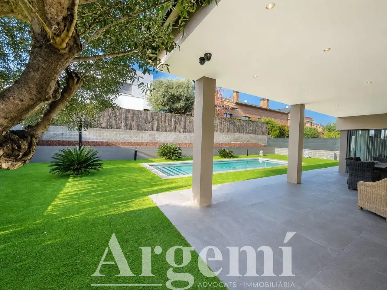 Jardín de Casa o chalet en venta en Palau-solità i Plegamans con Aire acondicionado, Calefacción y Jardín privado