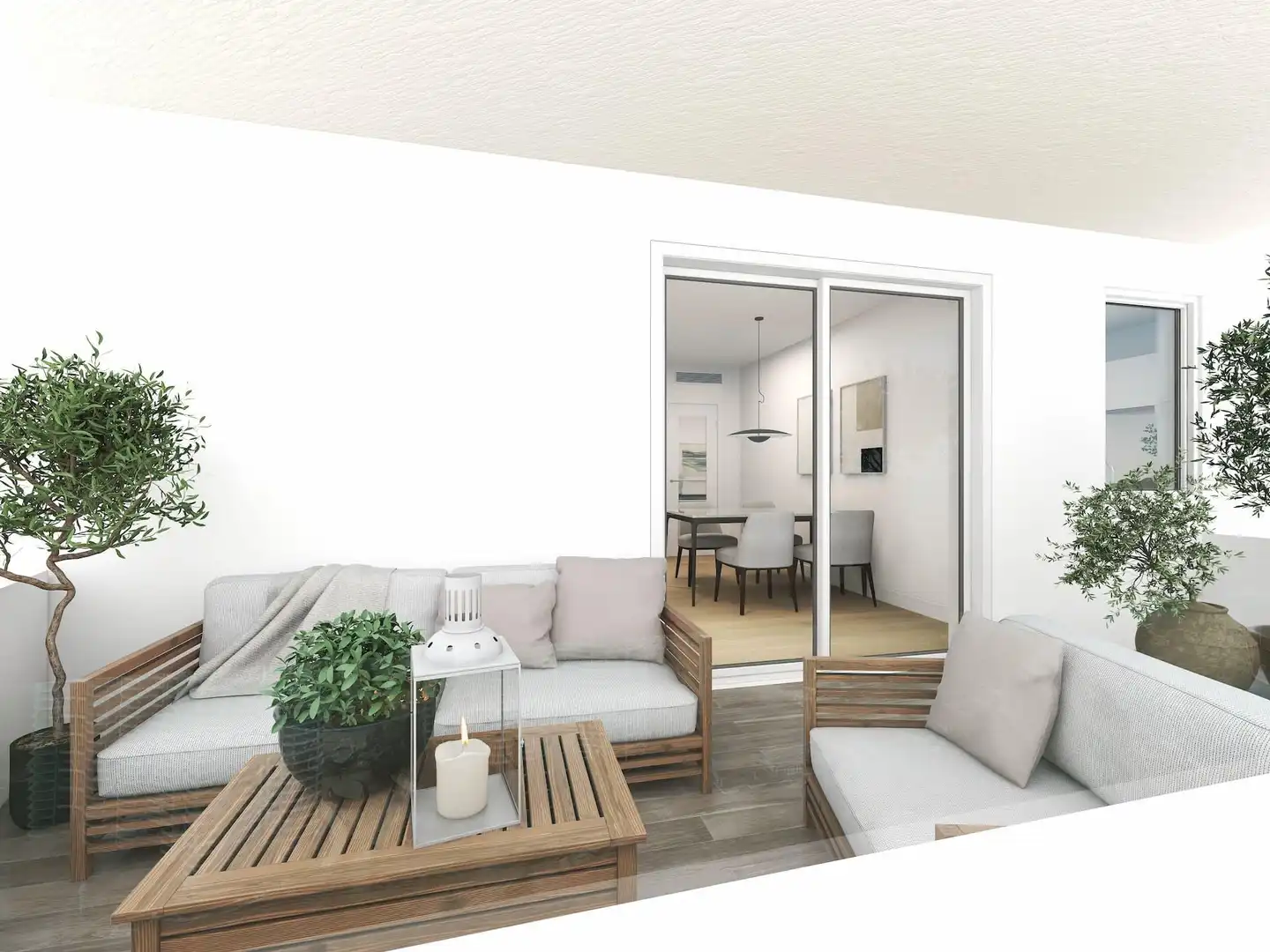 Bedroom of Apartments for sale in Mijas  with Air Conditioner, Heating and Terrace