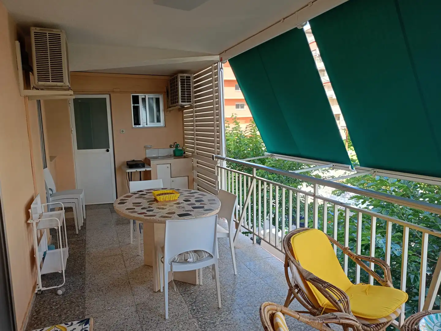 Terrasse von Wohnung zum Verkauf in Gandia mit Klimaanlage, Terrasse und Möbliert