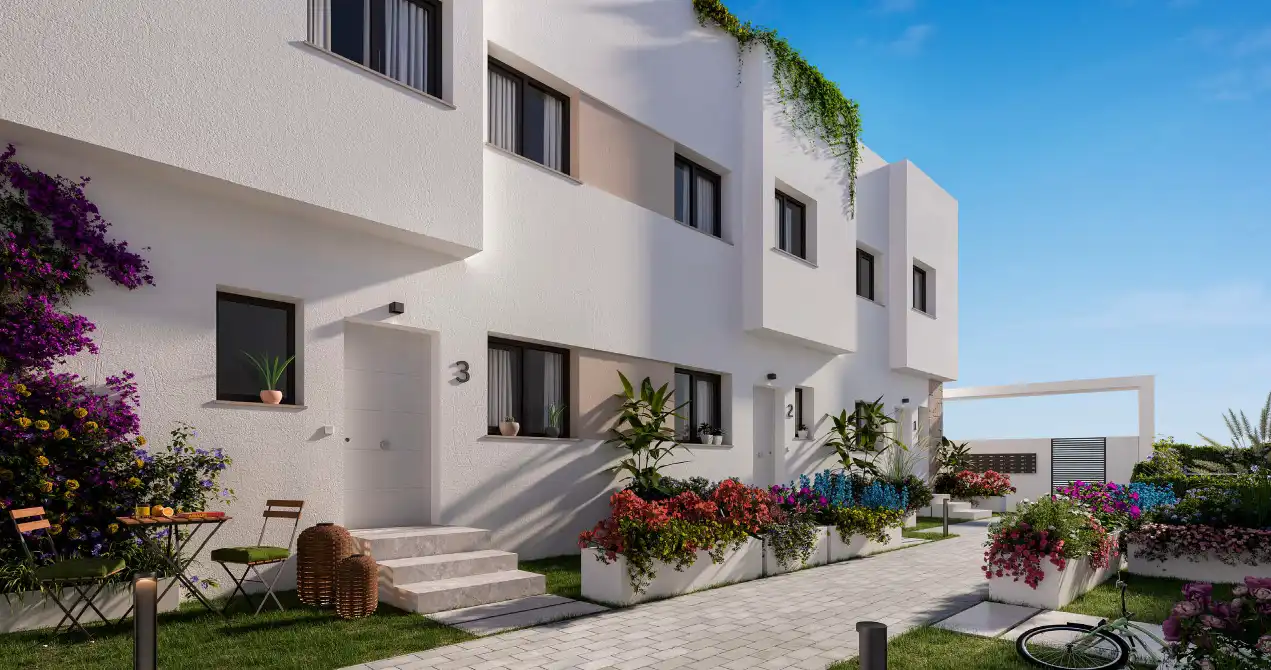 Neubau-Reihenhaus mit Pool zum Verkauf in Avenida de China, imagen 3