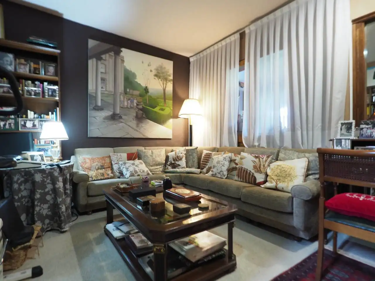 Living room of Houses for sale in Canovelles  with Heating, Private garden and Terrace