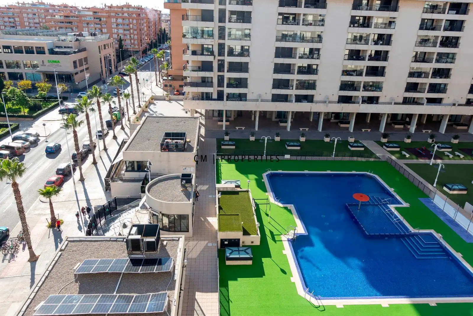Piscina de Piso en venta en Alboraya con Aire acondicionado, Calefacción y Trastero