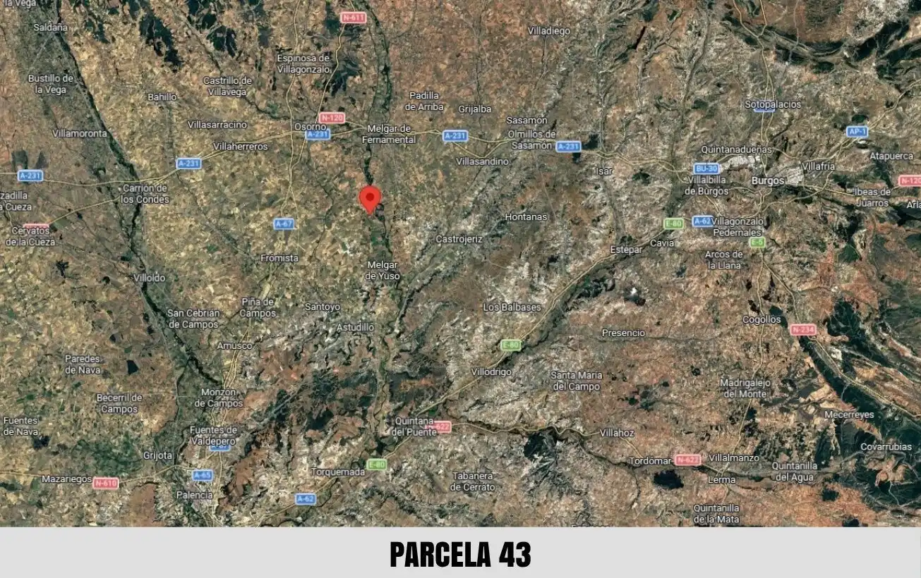 Terreno en venta en Palacios de Riopisuerga