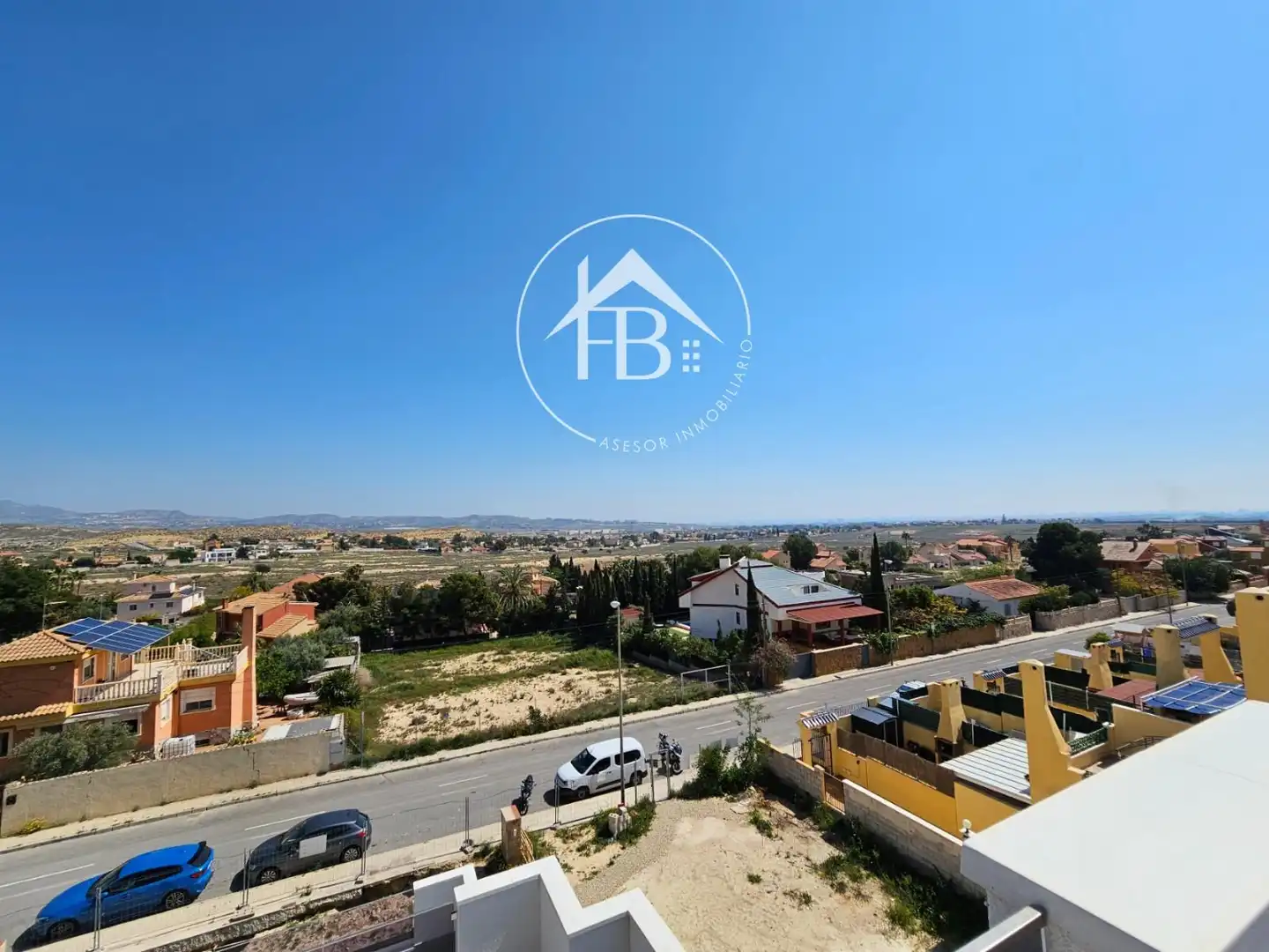 Exterior view of Attic for sale in Mutxamel  with Air Conditioner, Heating and Terrace