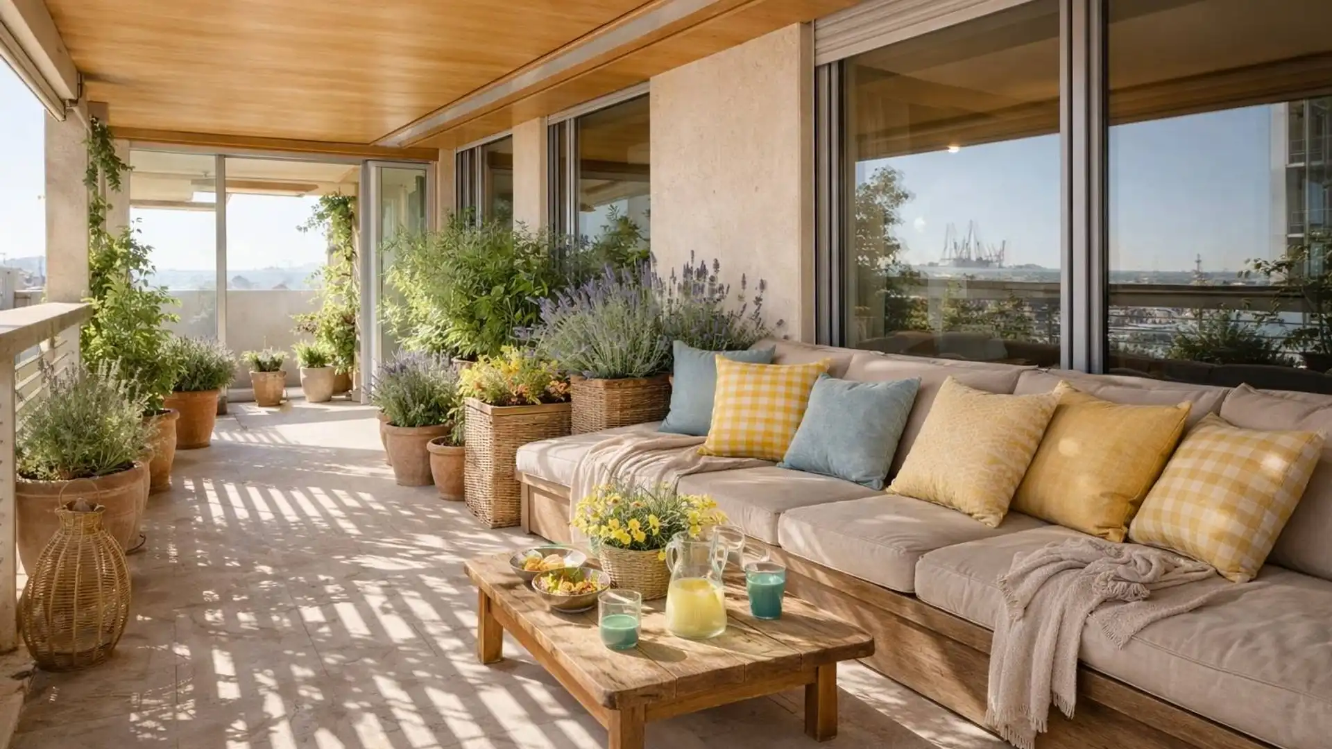 Terrace of Apartments for sale in Alicante / Alacant  with Air Conditioner, Heating and Private garden