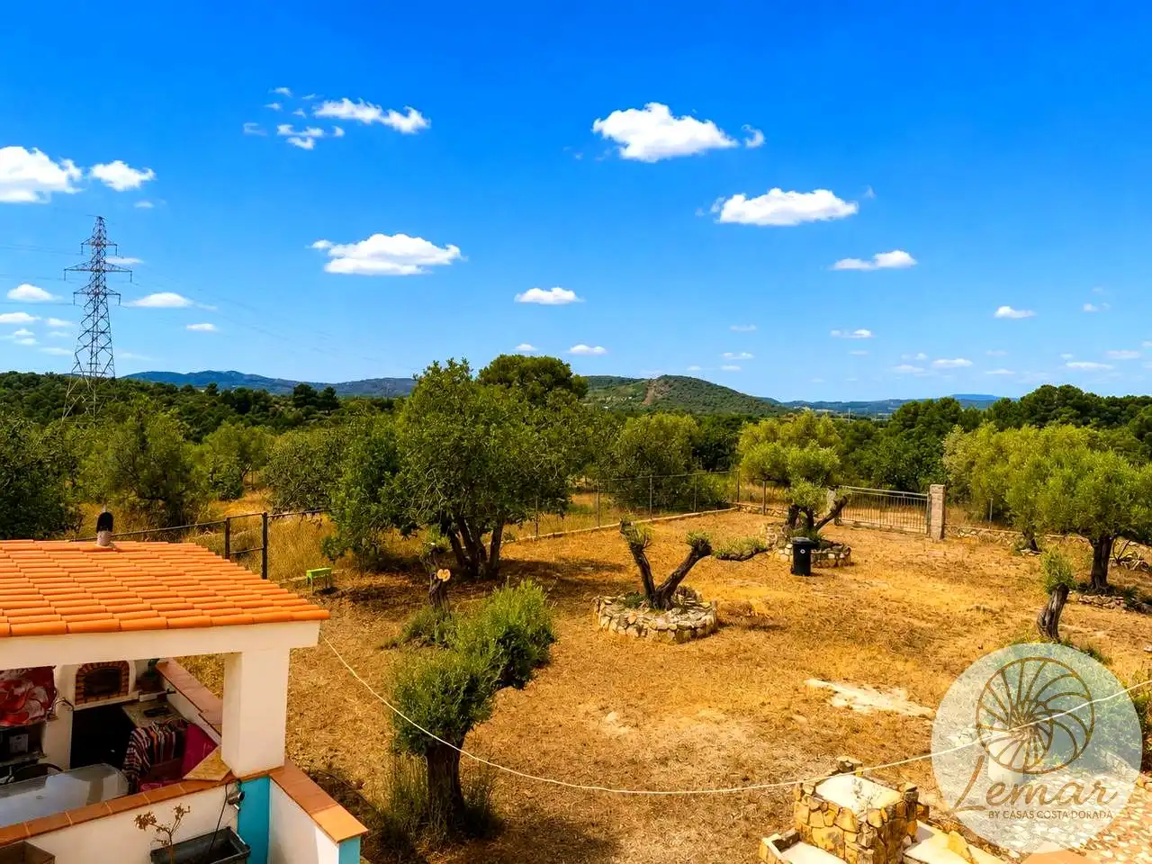 Garten von Country house zum Verkauf in L'Ametlla de Mar  mit Klimaanlage, Heizung und Privatgarten