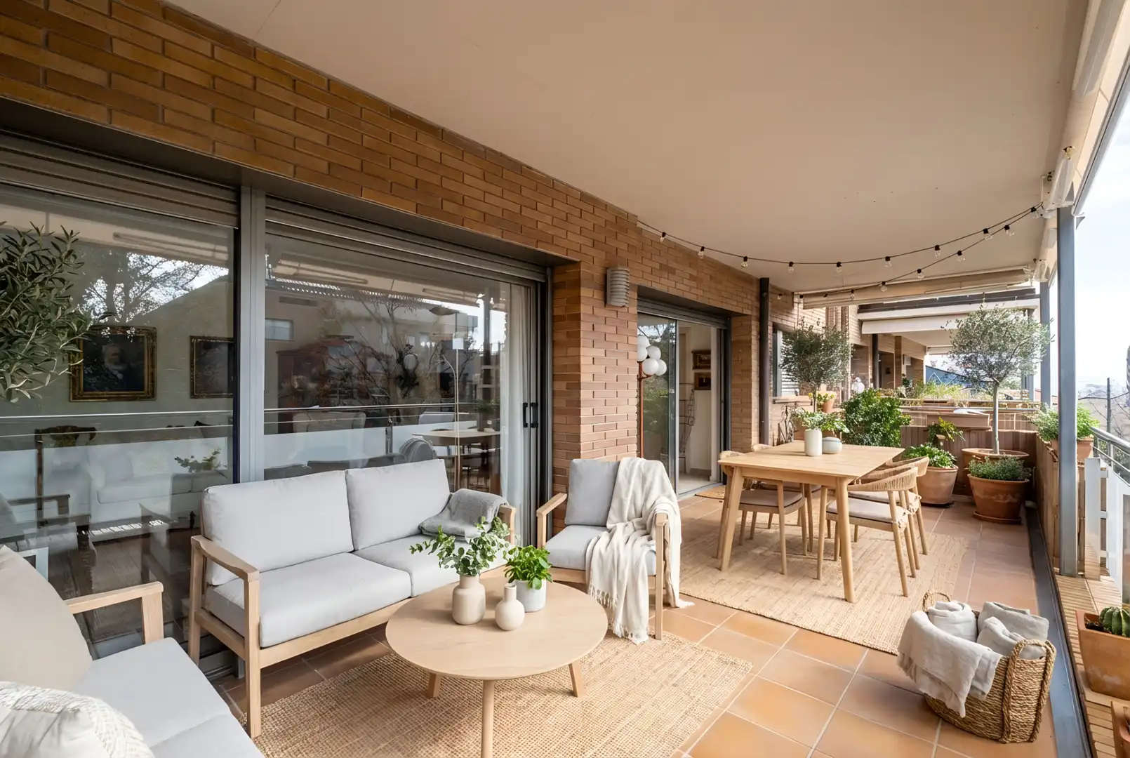 Terrace of Attic for sale in Sant Cugat del Vallès  with Air Conditioner, Heating and Terrace
