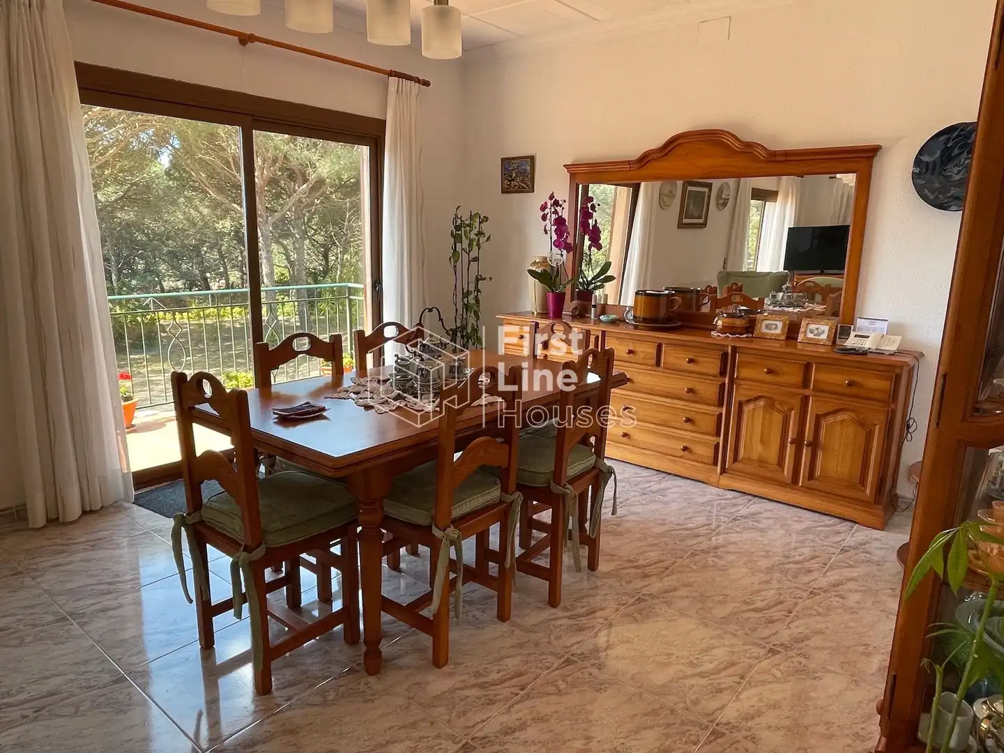 Menjador de Casa o xalet en venda en Lloret de Mar amb Calefacció, Terrassa i Traster