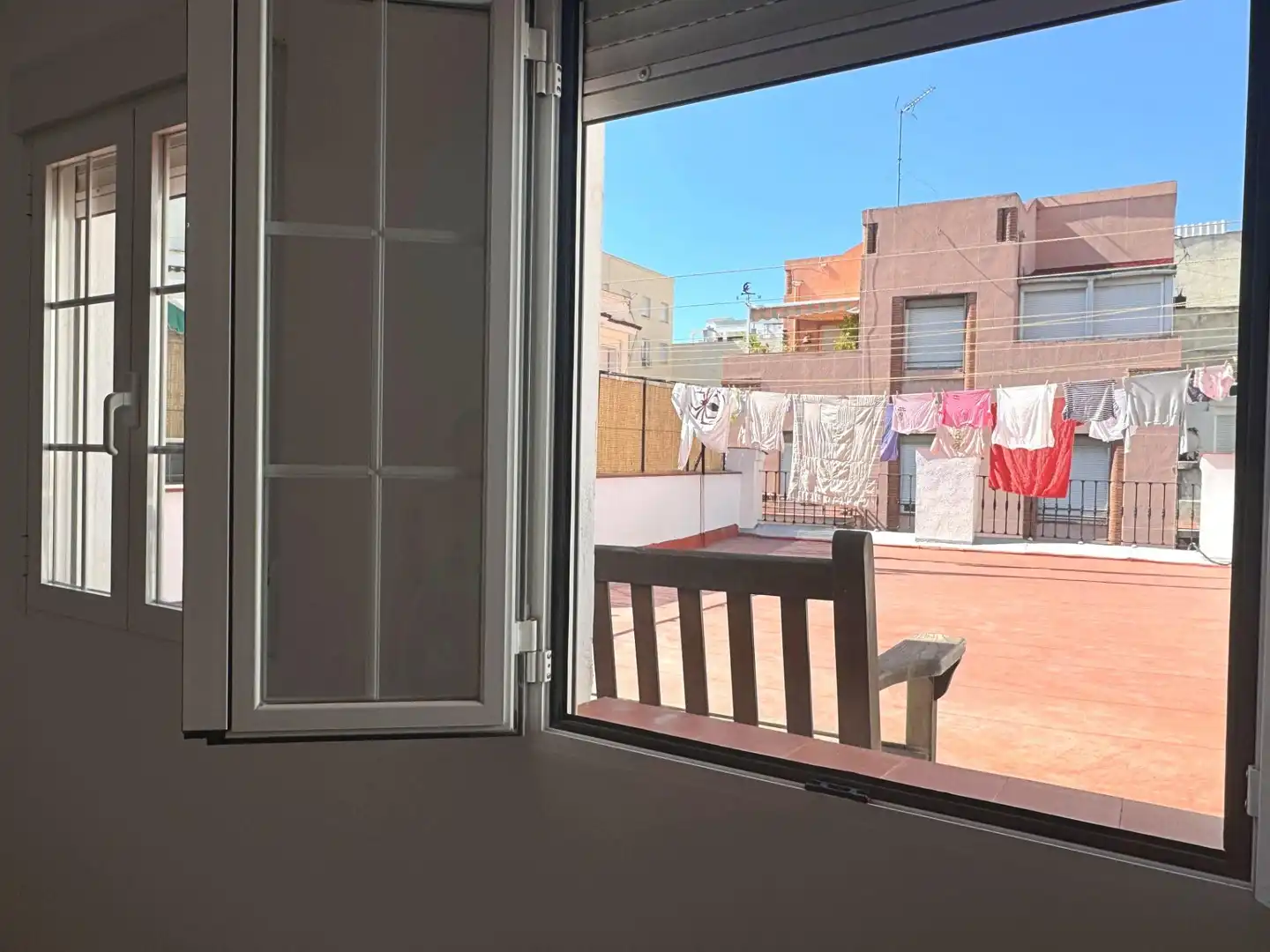 Terraza de Piso de alquiler en Madrid con Aire acondicionado, Calefacción y Terraza