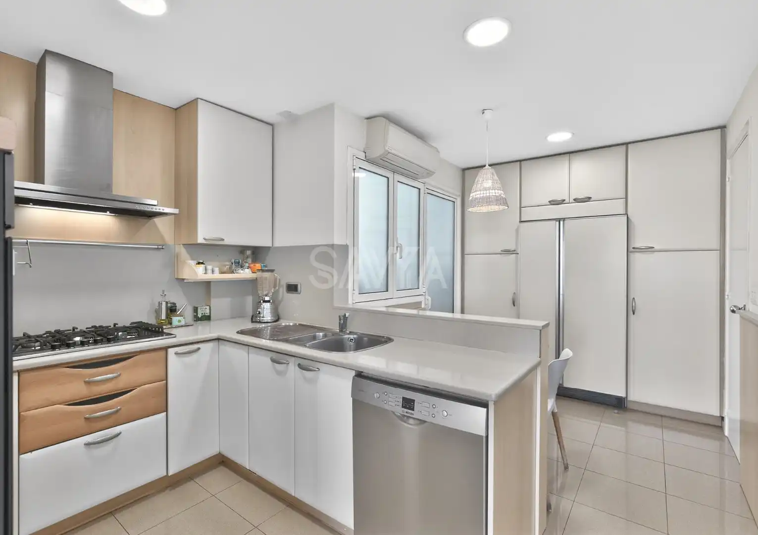 Cocina de Piso en venta en Barcelona con Aire acondicionado, Calefacción y Parquet