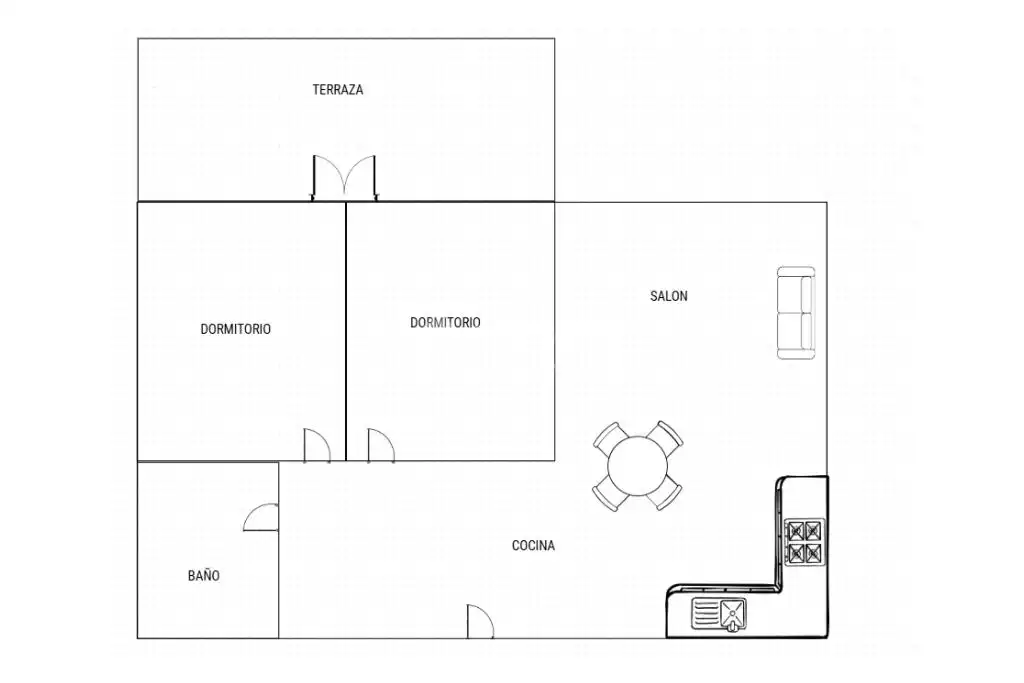 Wohnung mit Terrasse zum Verkauf in Vera Ciudad, imagen 33