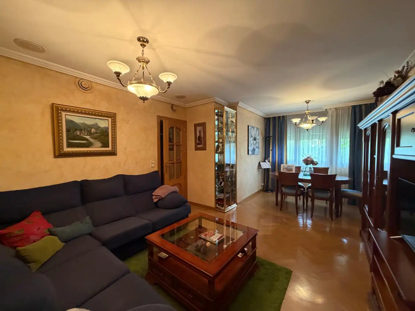 Sala de estar de Piso en venta en Leganés con Aire acondicionado, Calefacción y Parquet