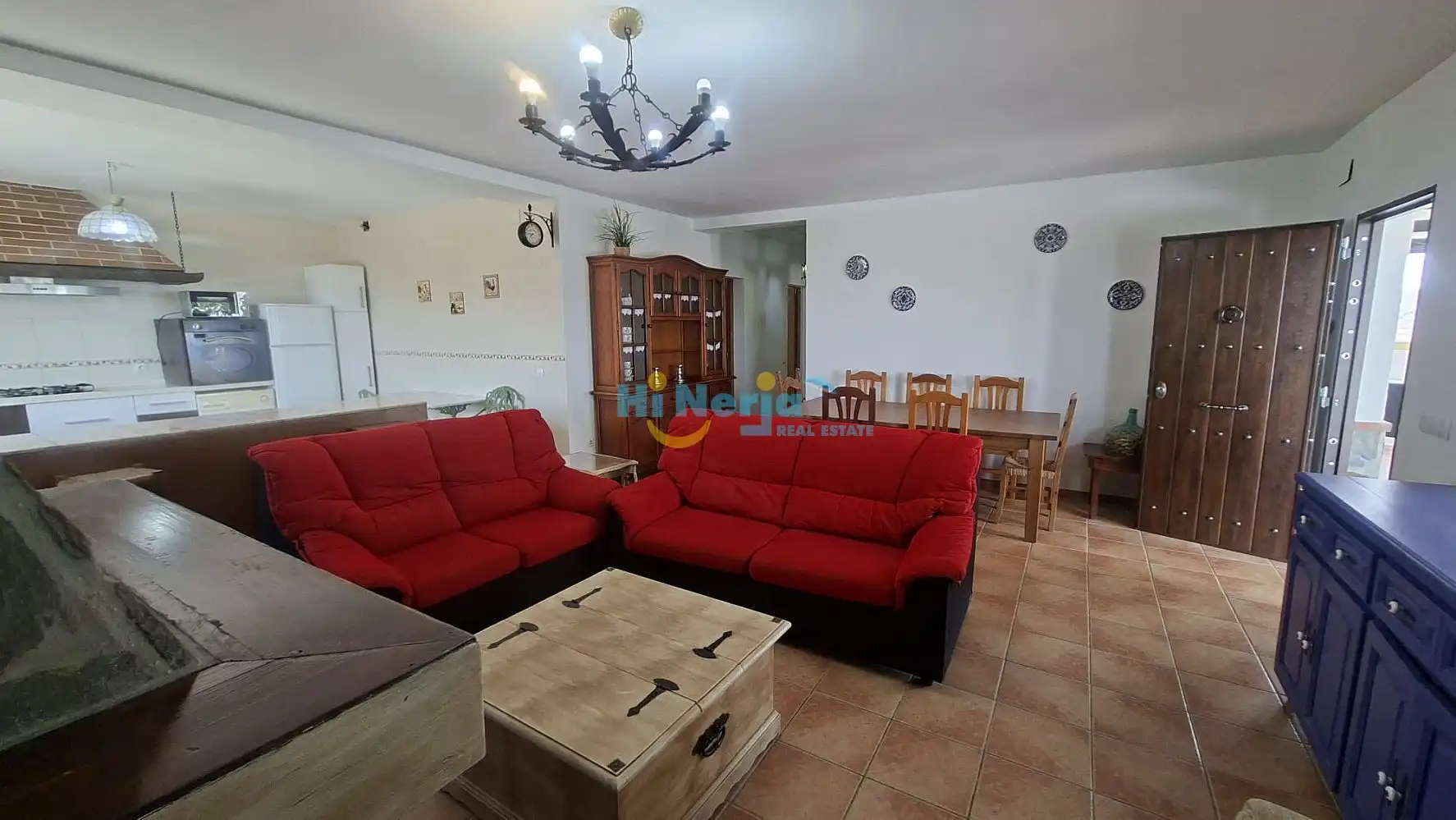 Sala de estar de Casa o chalet de alquiler en Vélez-Málaga con Terraza, Amueblado y Horno