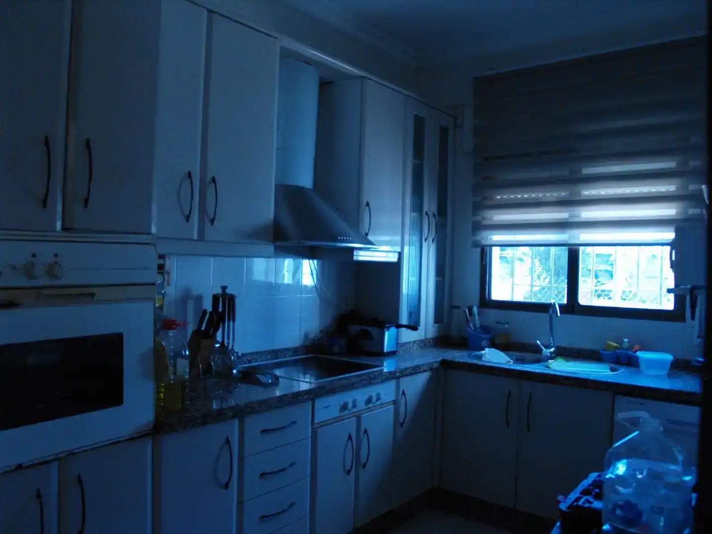 Kitchen of Flat for sale in Ayamonte  with Air Conditioner, Private garden and Storage room