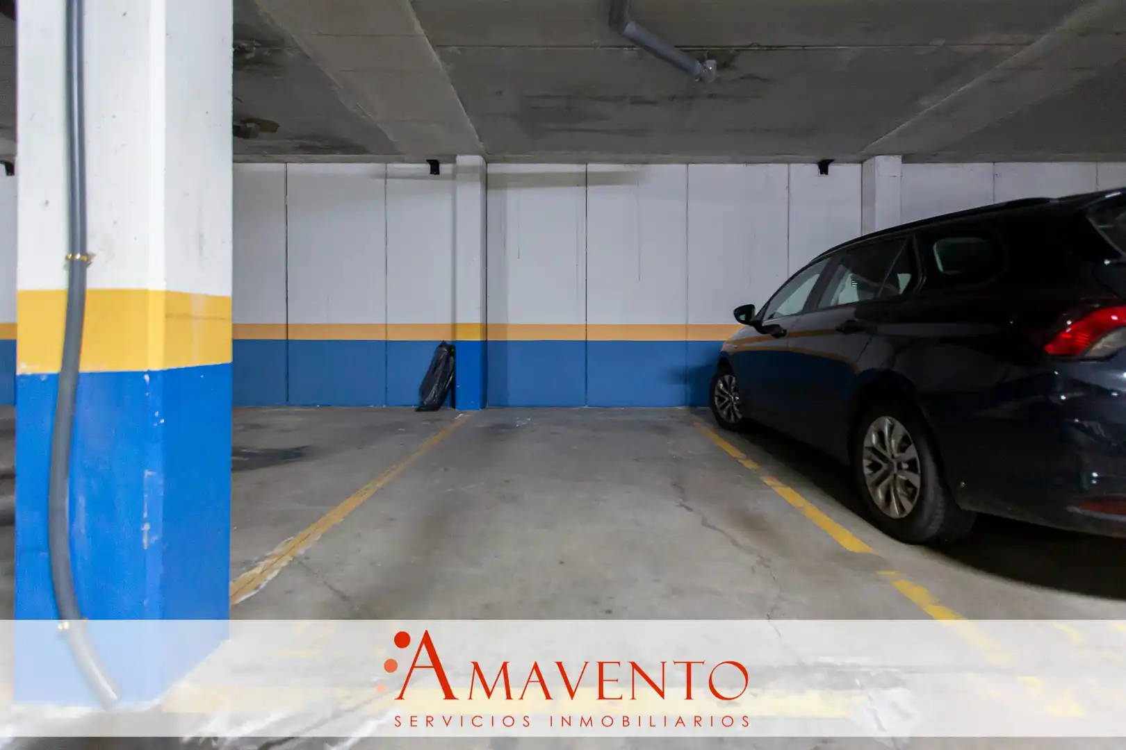 Parking of Flat for rent in Paracuellos de Jarama  with Air Conditioner, Heating and Private garden