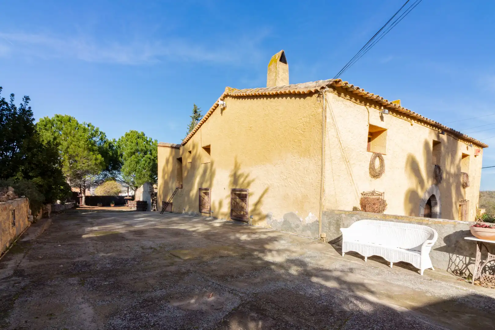 Vista exterior de Casa o xalet en venda en Subirats amb Aire condicionat, Jardí privat i Moblat