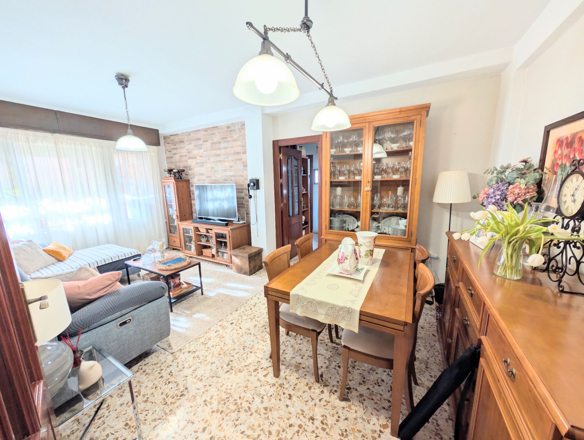 Sala de estar de Piso en venta en Cartagena con Aire acondicionado y Balcón