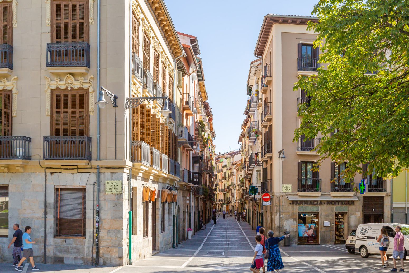 Exterior view of Flat for sale in  Pamplona / Iruña  with Heating, Terrace and Balcony