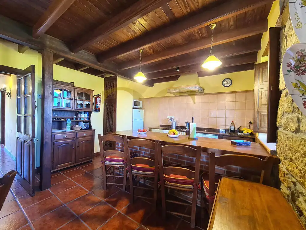 Cocina de Casa o chalet en venta en Villaviciosa con Calefacción, Jardín privado y Amueblado