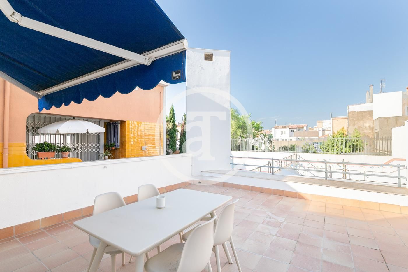 Terrassa de Casa o xalet de lloguer en Badalona amb Aire condicionat, Calefacció i Moblat