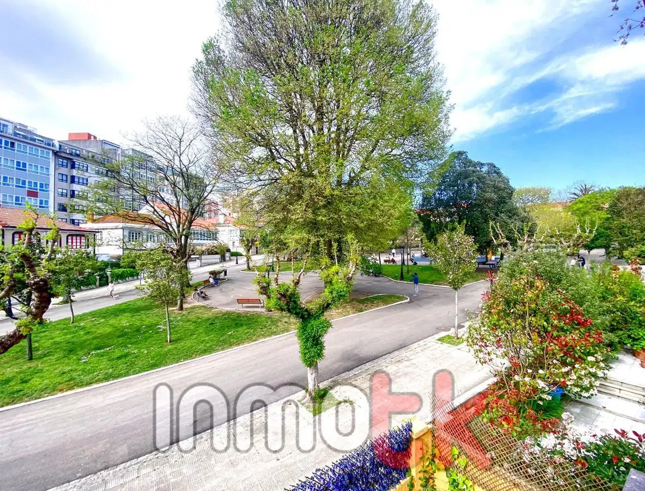 Exterior view of Houses for sale in A Coruña Capital   with Heating, Private garden and Terrace