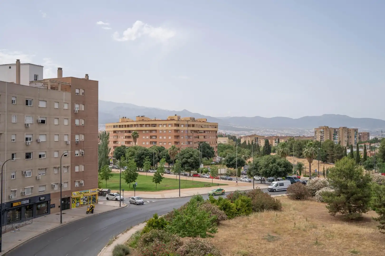 Exterior view of Flat for sale in Granada  with Air Conditioner, Furnished and Balcony