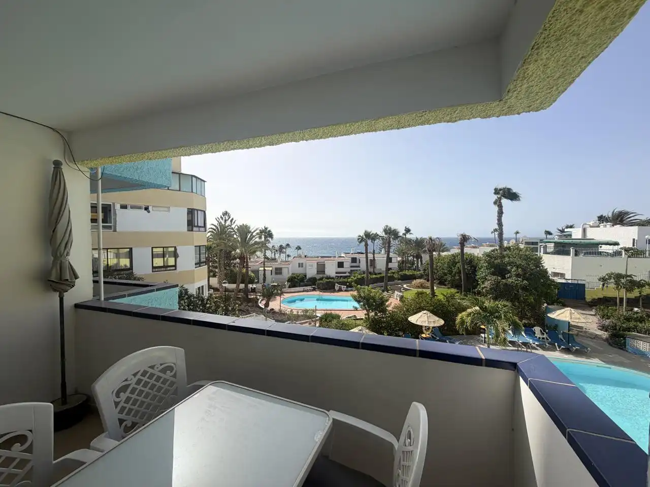 Terrasse von Wohnung zur Miete in San Bartolomé de Tirajana mit Terrasse, Möbliert und Gemeinschaftspool