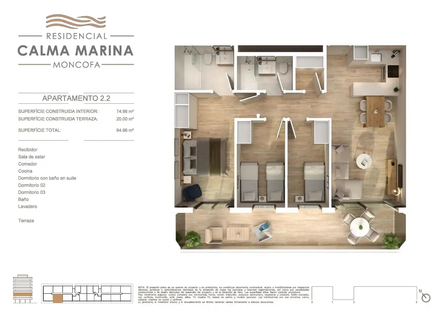 Appartement compact avec piscine à vendre à Moncófar Playa, imagen 40